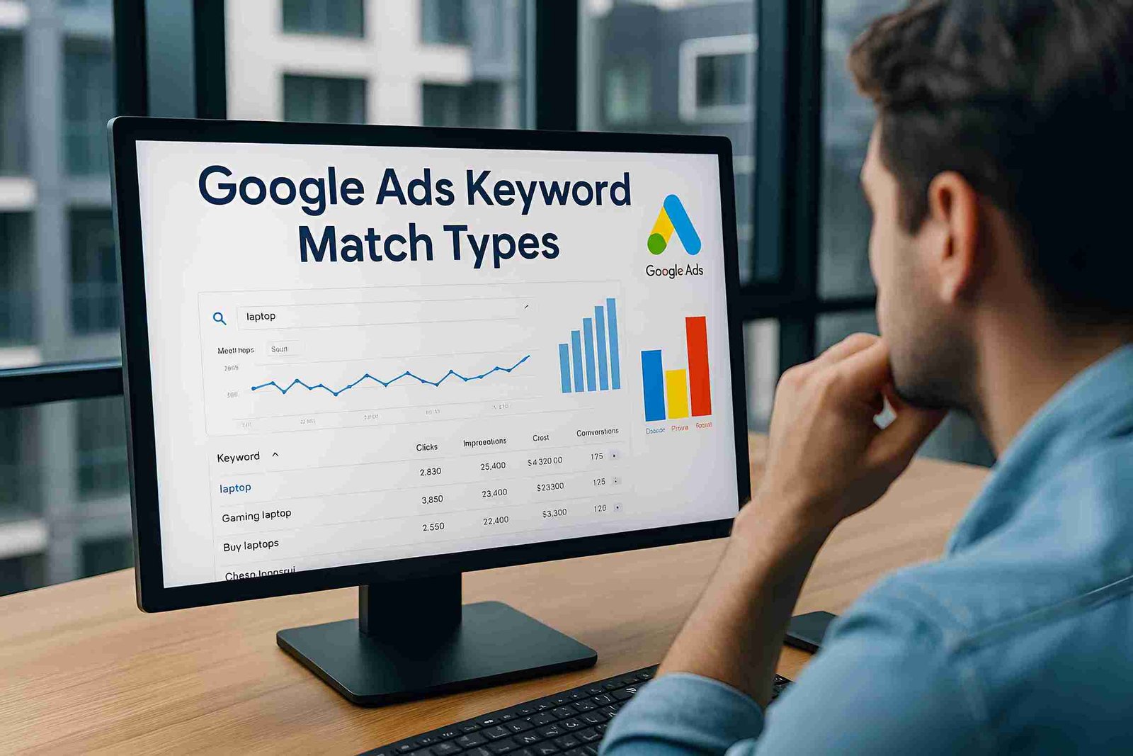 Google Ads Keyword Match Types Explained (Broad, Phrase, Exact)
